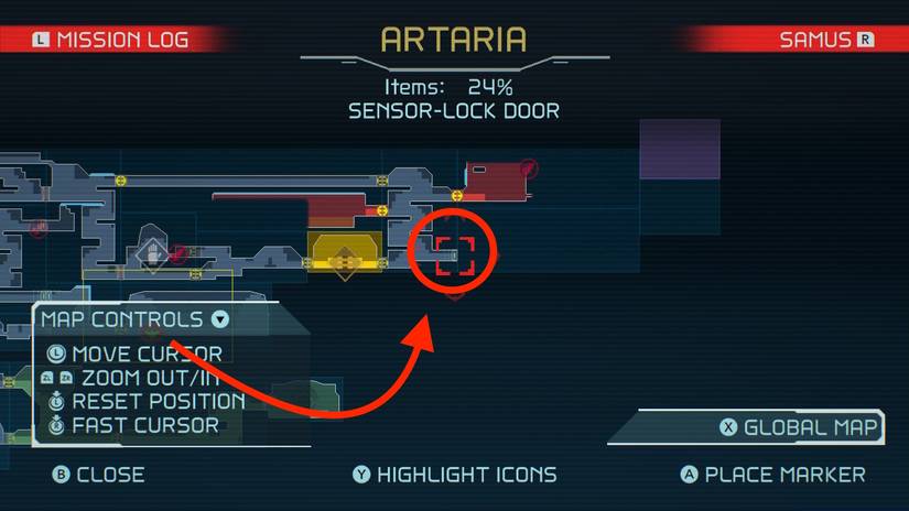 metroid dread phantom cloak door