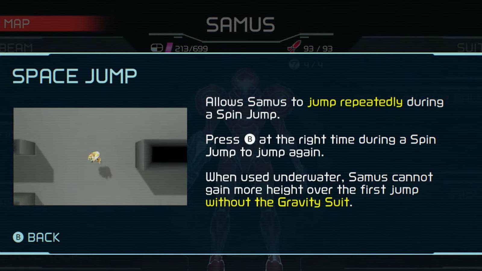 metroid dread after getting space jump