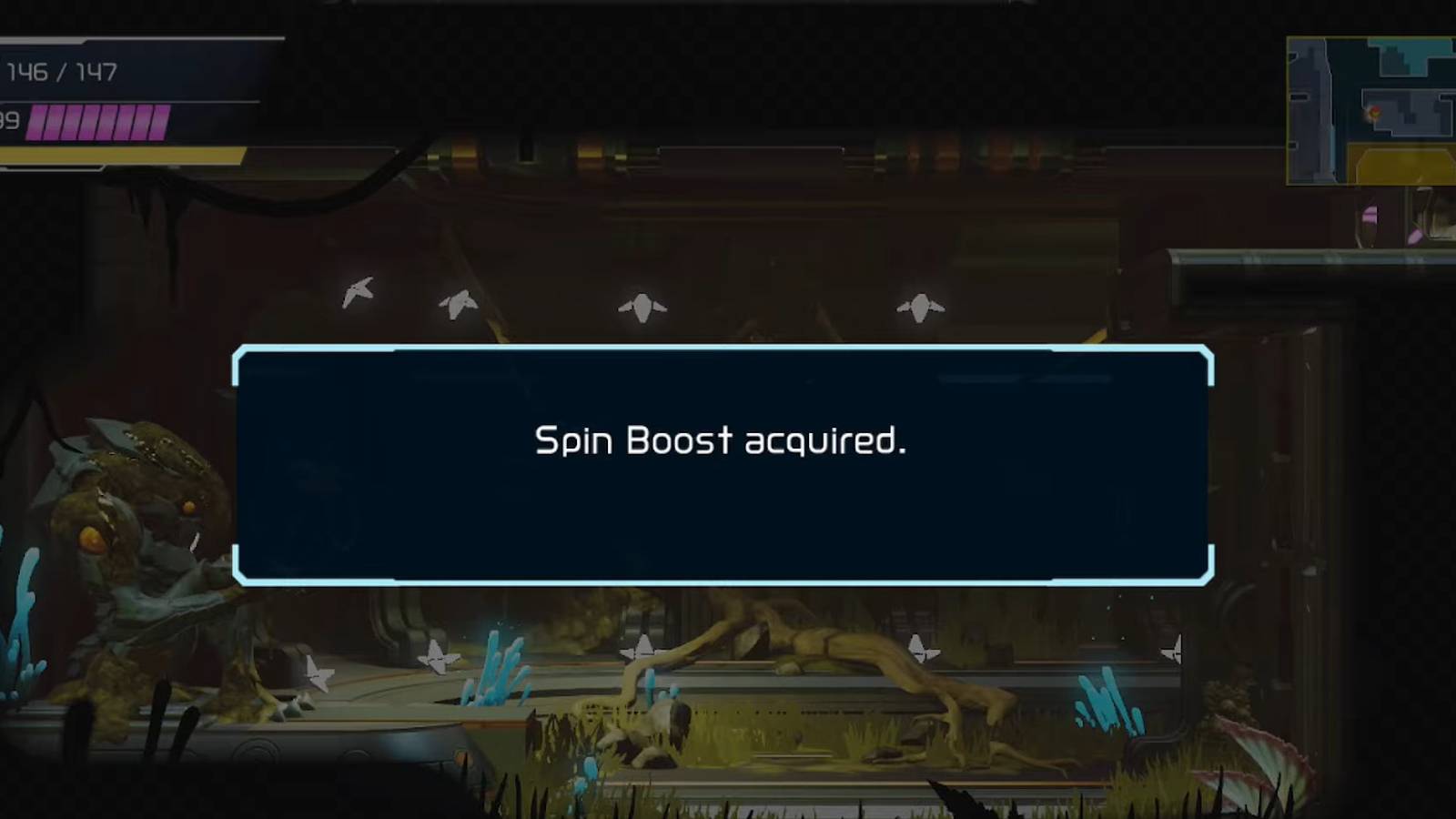 metroid dread spin boost