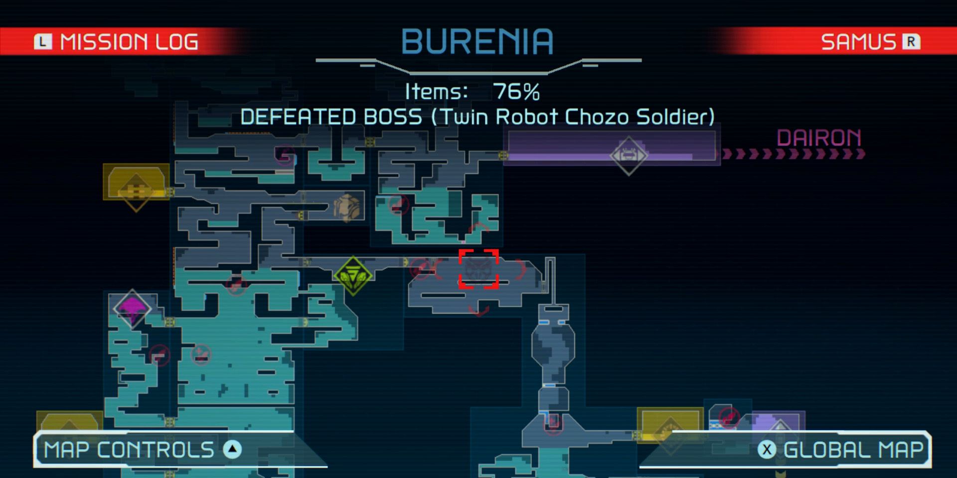 metroid-dread-twin-robot-chozo-soldier-boss-fight-02-burenia-map