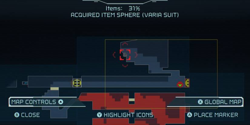 metroid dread varia suit location