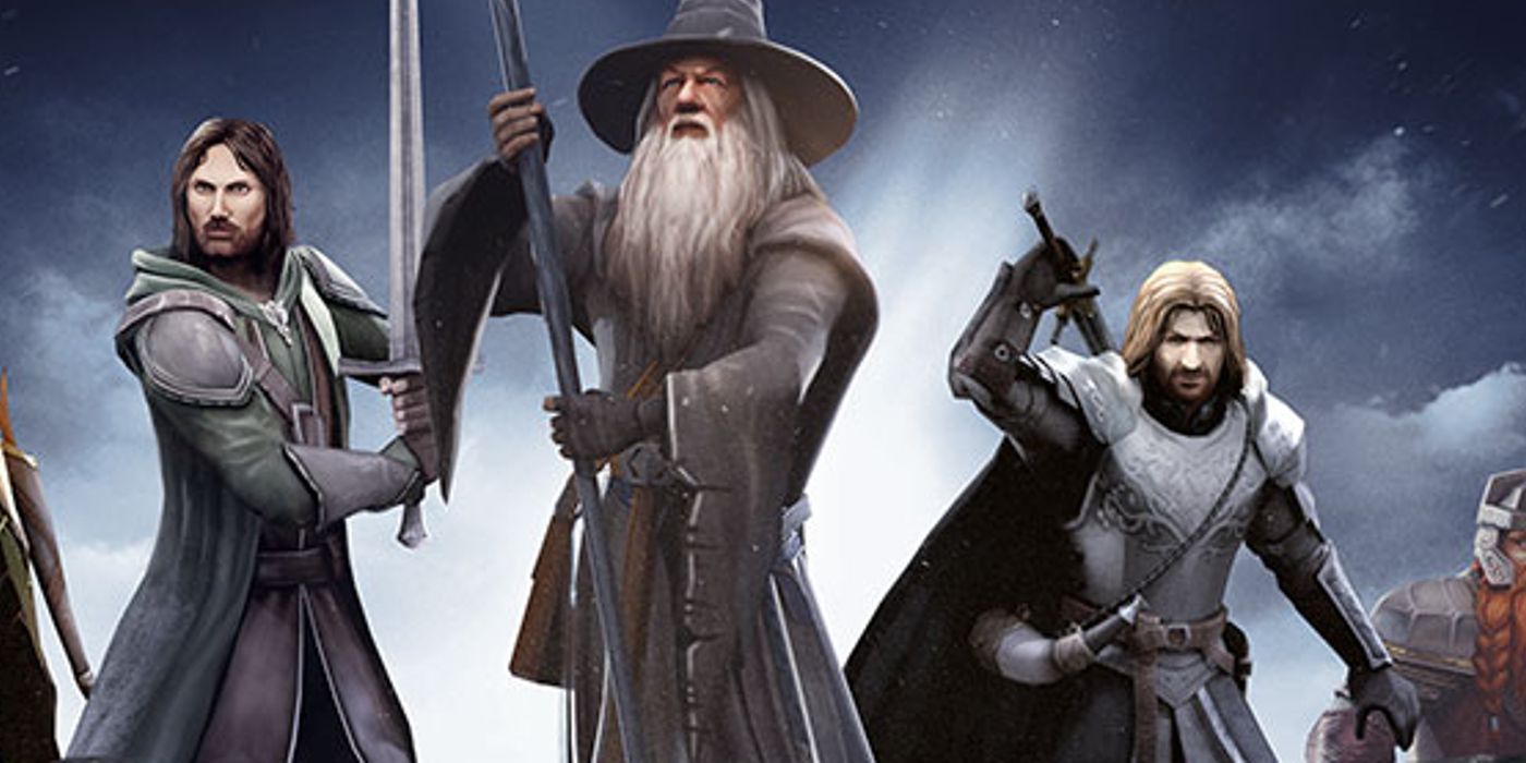 Middle-Earth Mobile Gandalf card