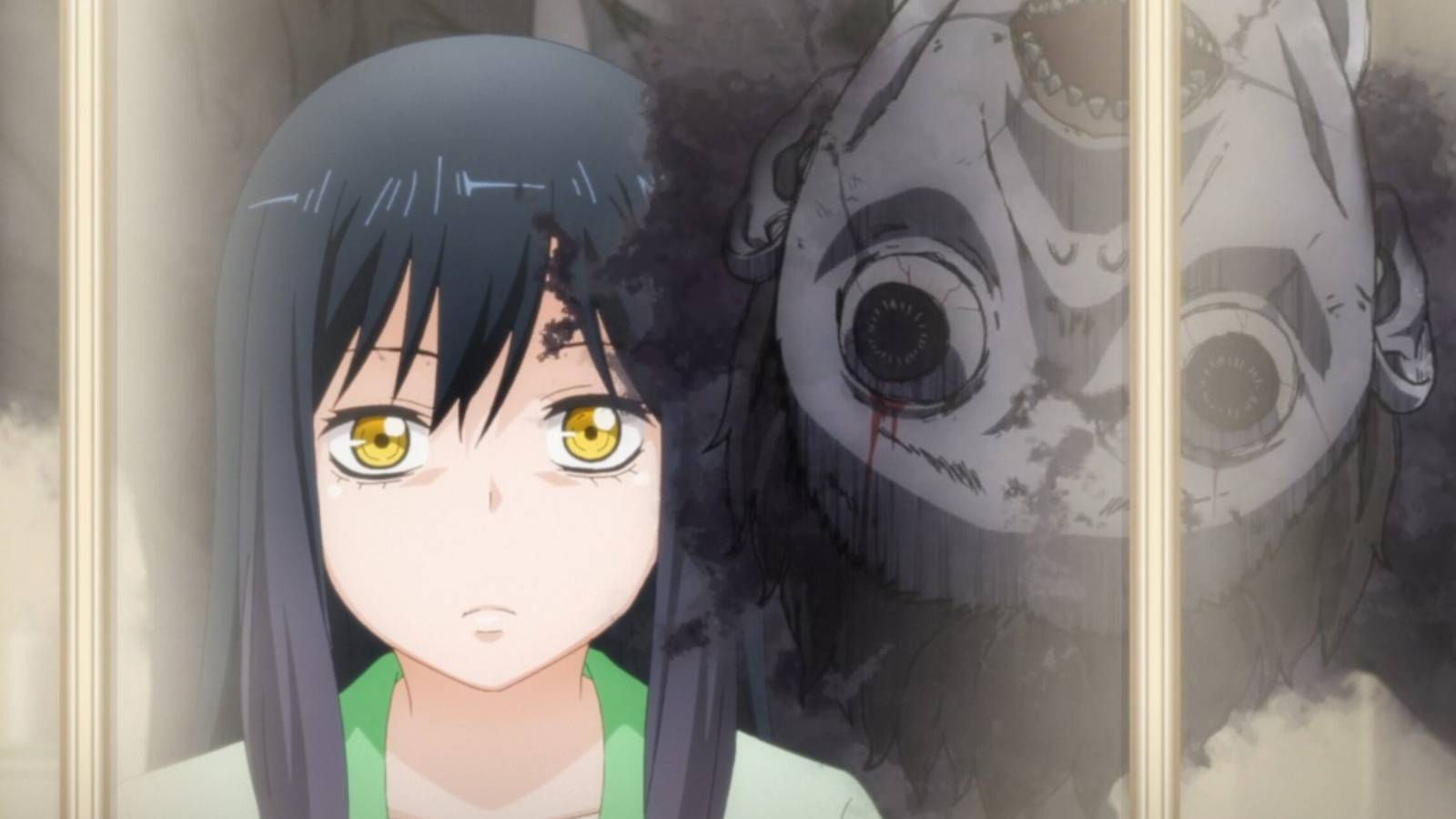 anime mieruko-chan miko ghost in the mirror