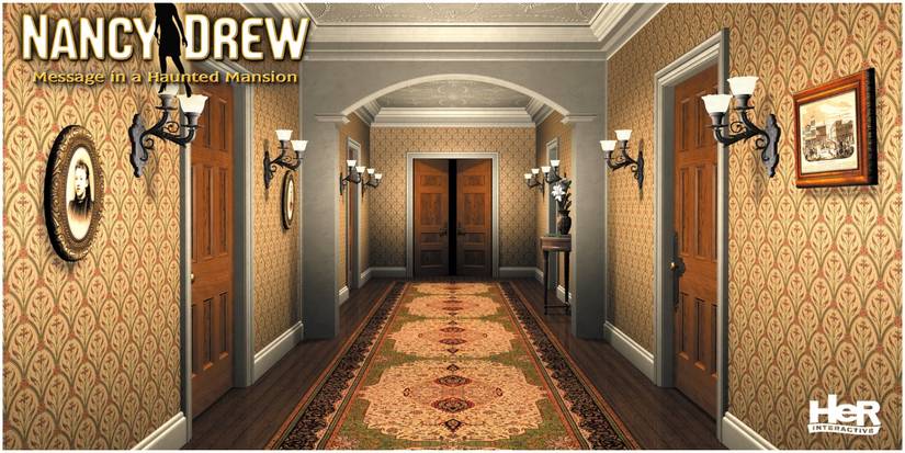 nancy drew message in a haunted mansion