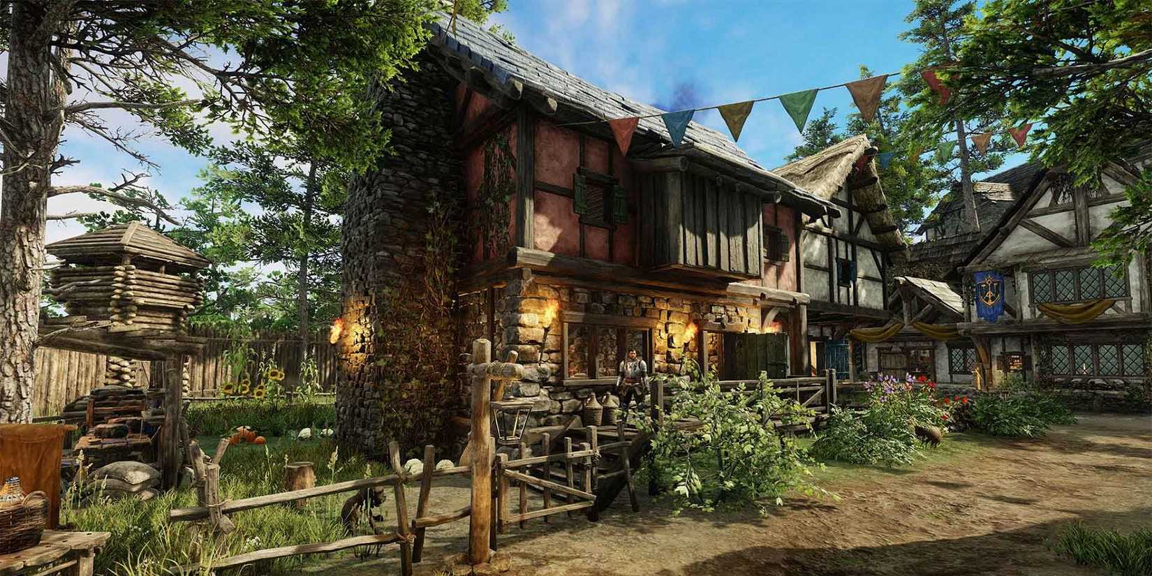 new world house feature