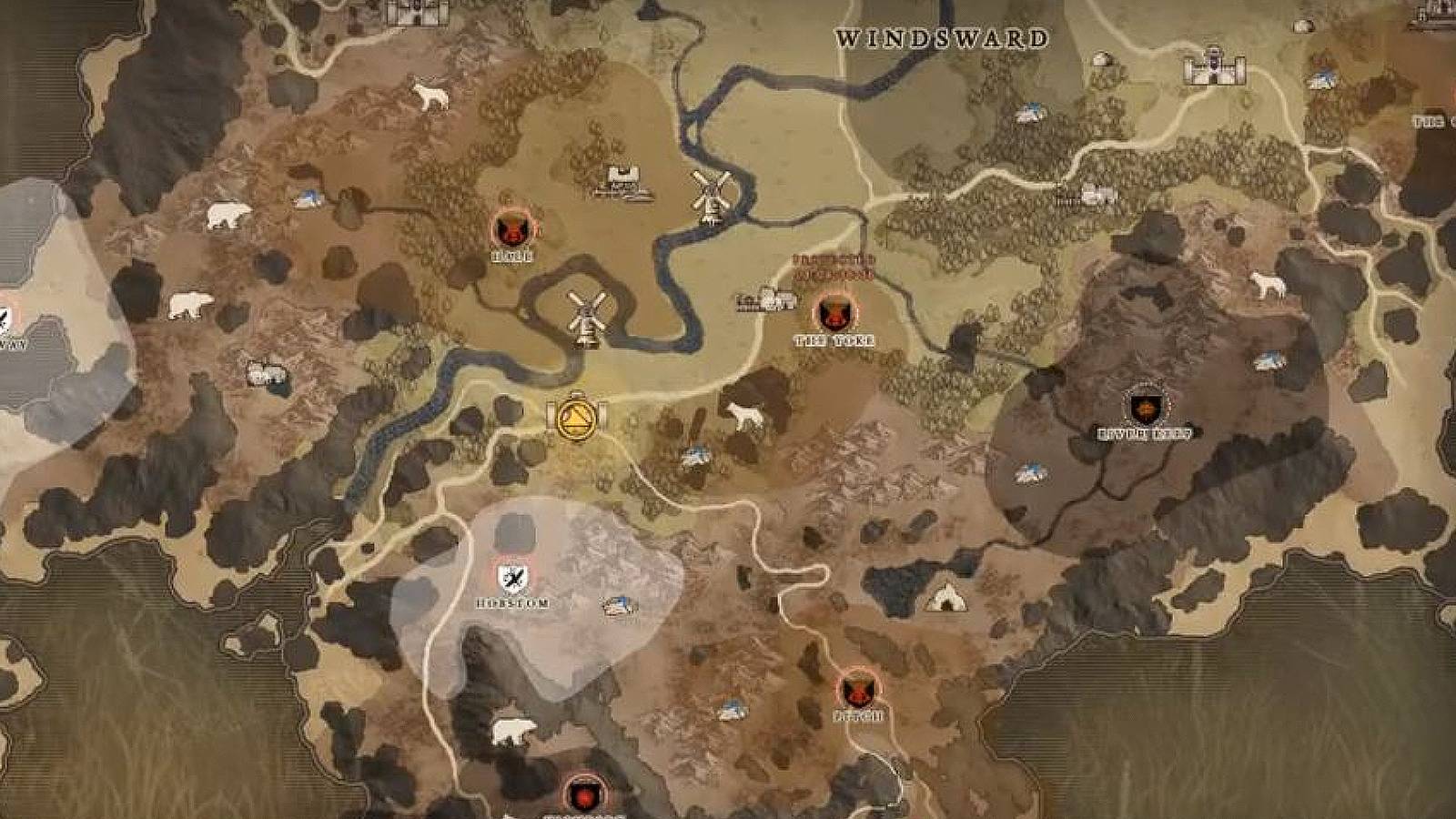 new world map icon size