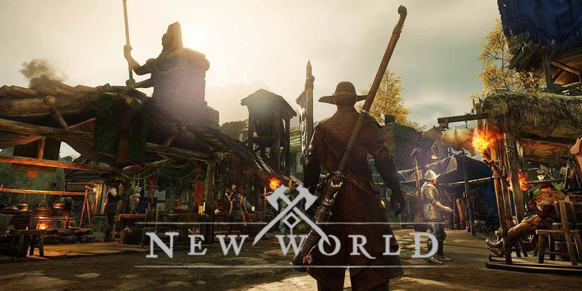 new world players bartering strained economy