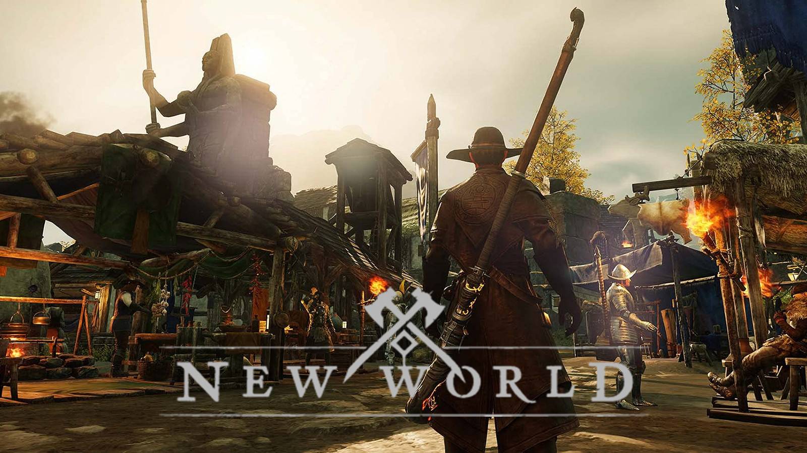 new world players bartering strained economy