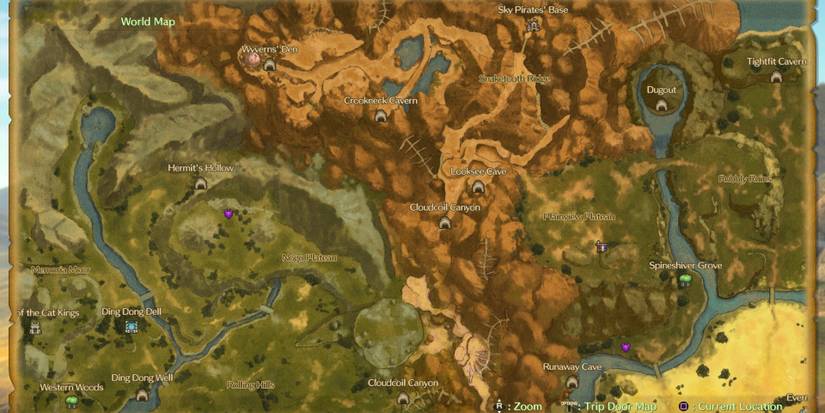 ni no kuni 2 revenant kingdom map
