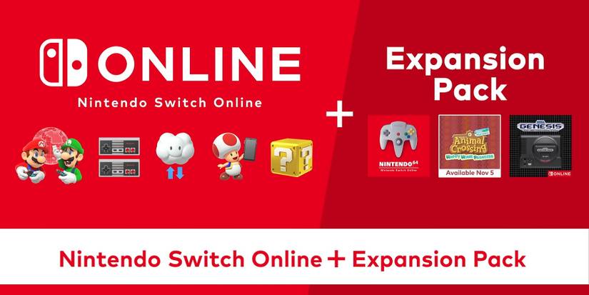 nintendo switch online expansion pack