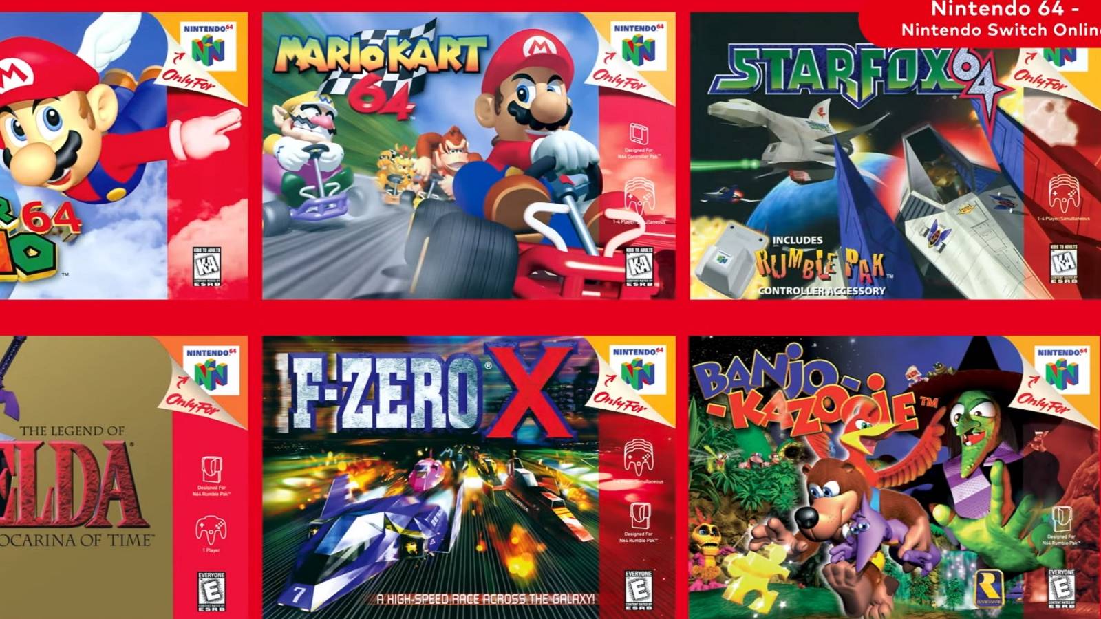 nintendo switch online n64 games