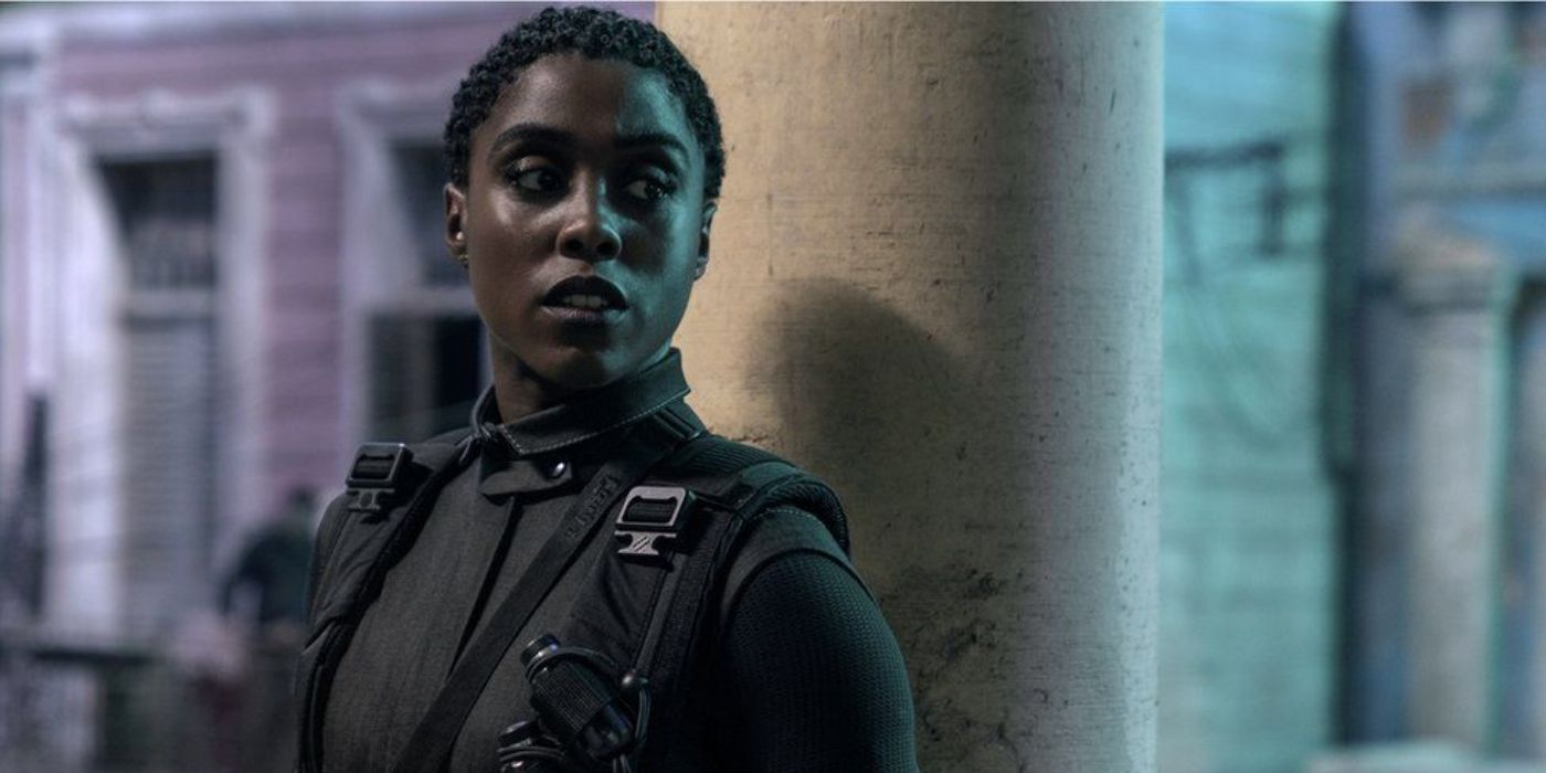 Lashana Lynch as agent 007 Nomi in No Time to Die
