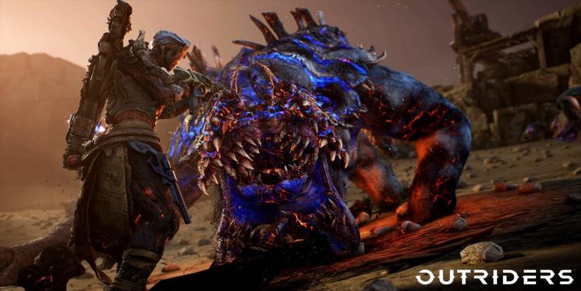 outriders screenshot from coming to game pass article