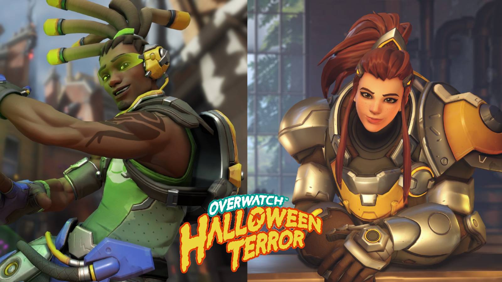 overwatch halloween lucio brigitte