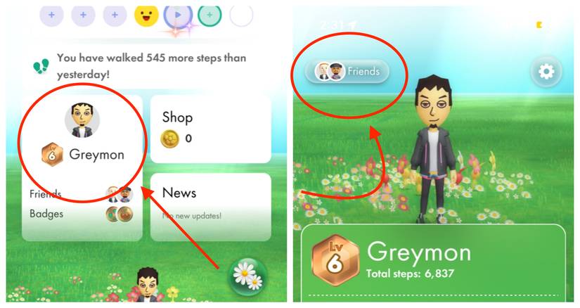pikmin bloom add friends