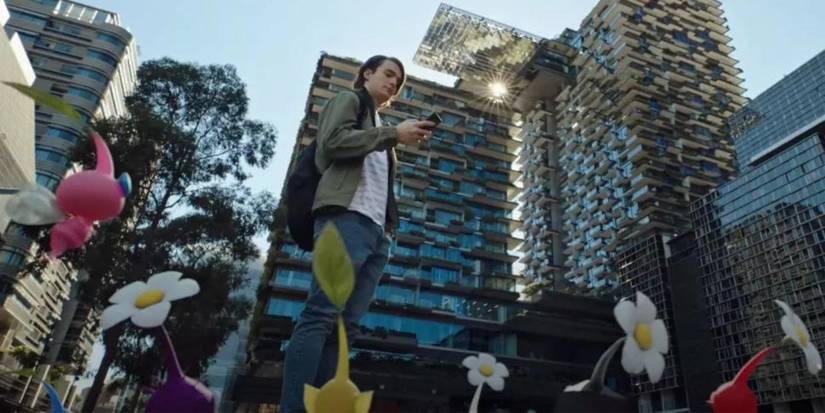 pikmin bloom outside