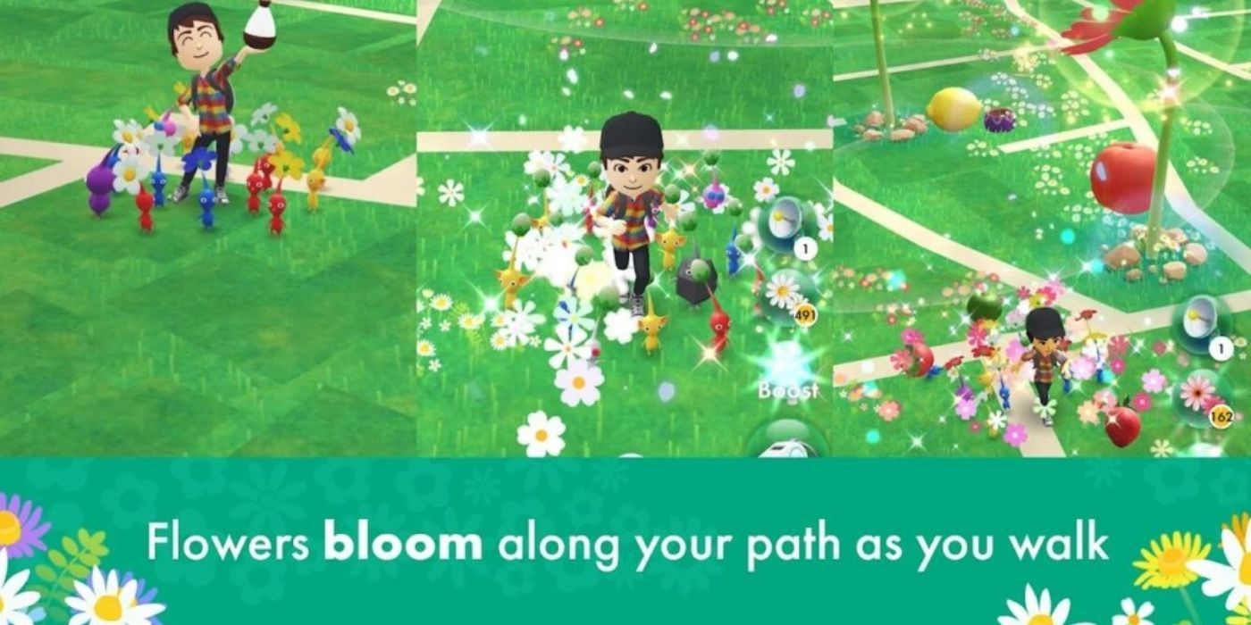 pikmin bloom screenshots