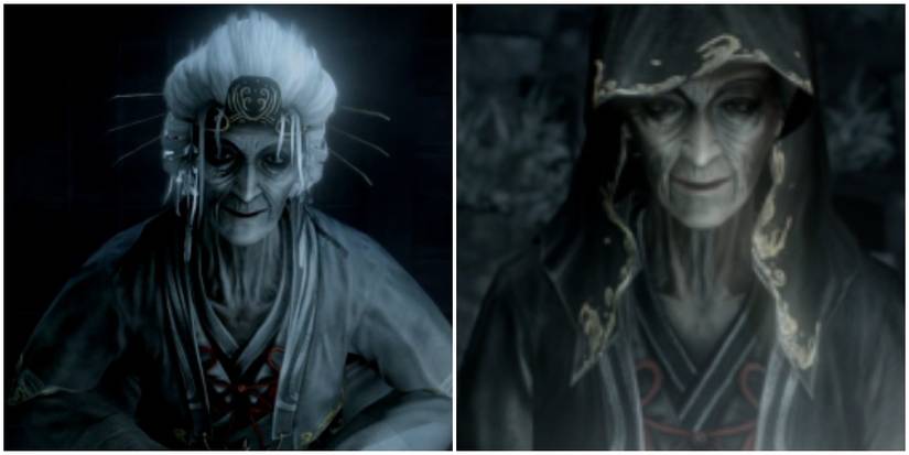 Split image of matchmaker in white and black.