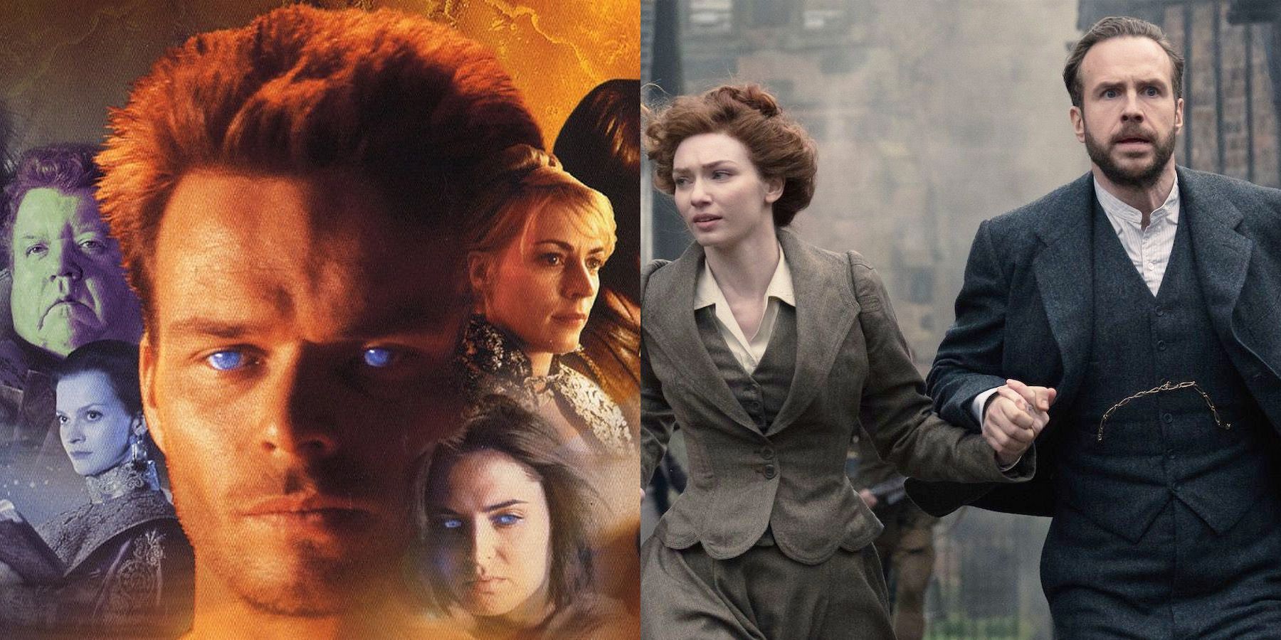 Sci-fi TV shows feature split image Dune (2000) and War of the Worlds (2019)