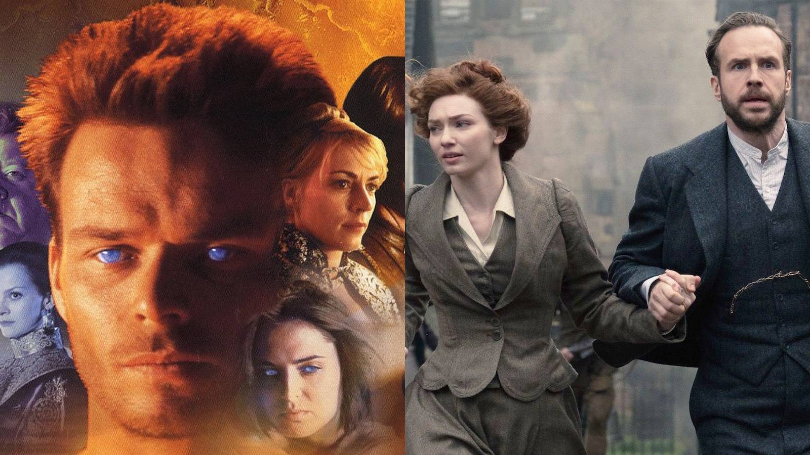 Sci-fi TV shows feature split image Dune (2000) and War of the Worlds (2019)