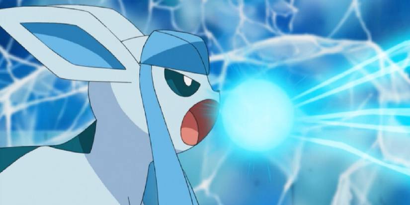 pokemon glaceon ice beam feature