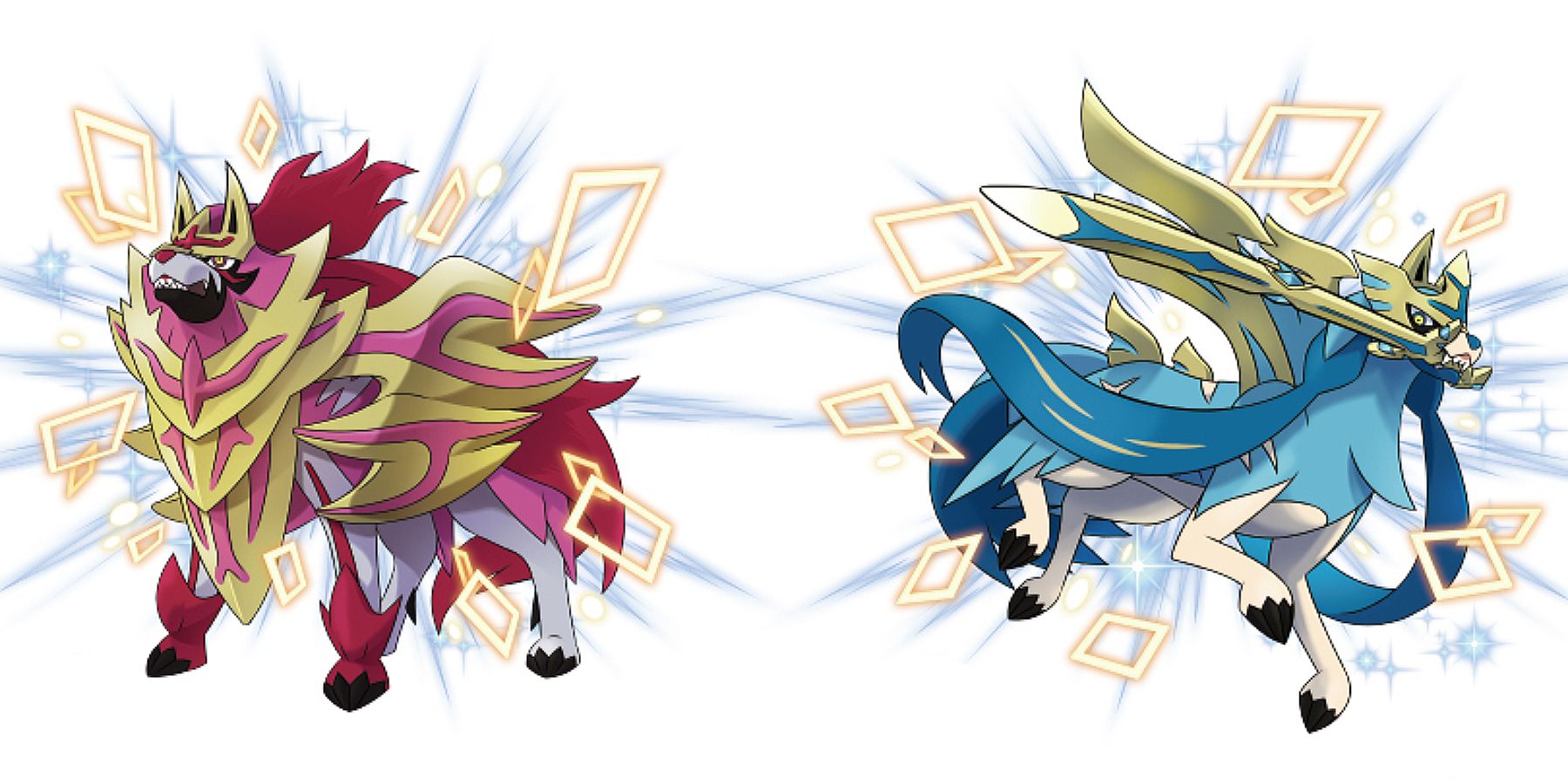 Shiny 6IV Zacian and Zamazenta GameStop Event Pokemon Bundle for