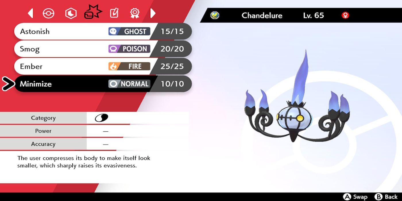 pokemon sword shield chandelure