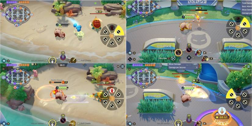 pokemon unite all of greedents moves