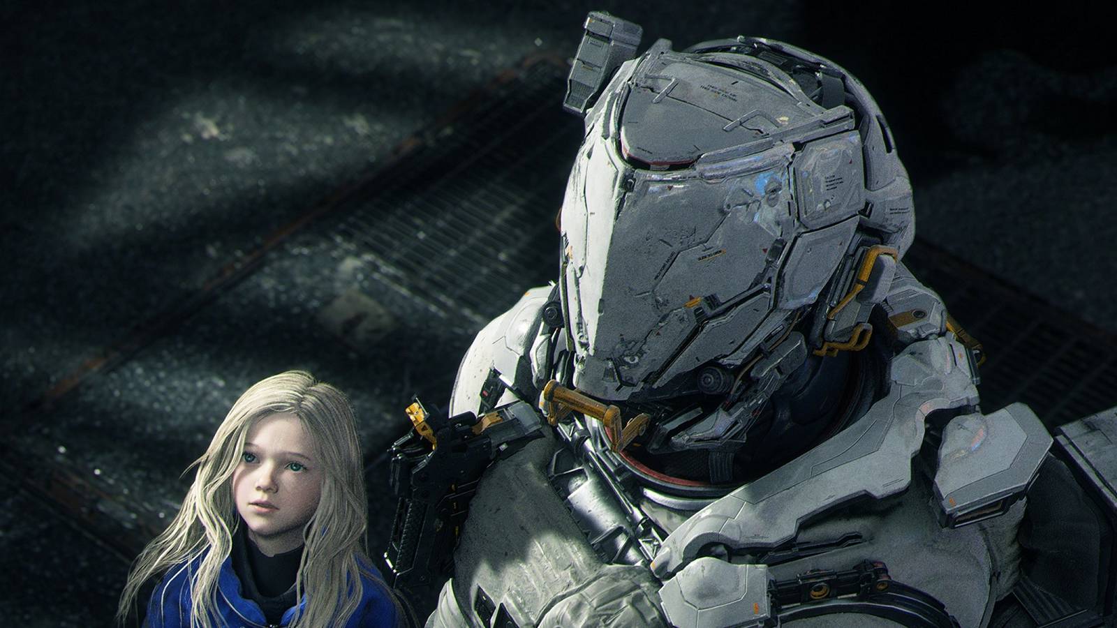 Pragmata Astronaut and Girl