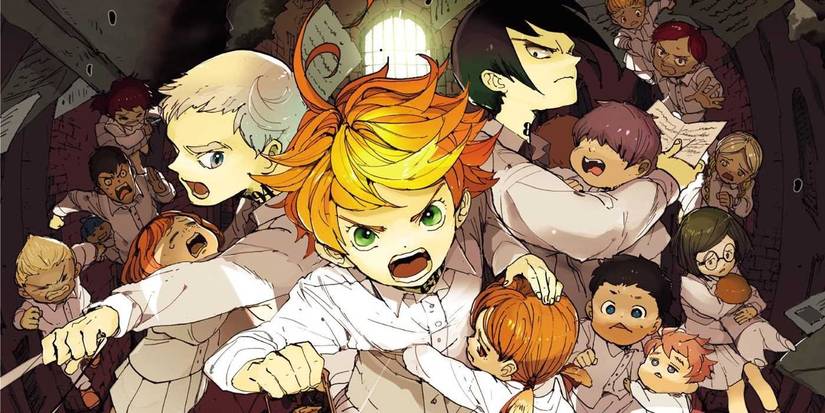 the promised neverland manga cover art