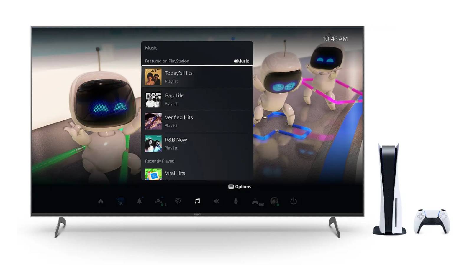 ps5 apple music full