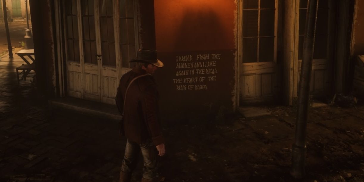 red dead 2 finding the writing to get the vampire