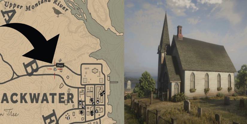 red dead redemption 2 blackwater church