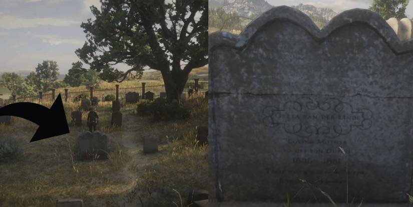 red dead redemption dutchs moms grave
