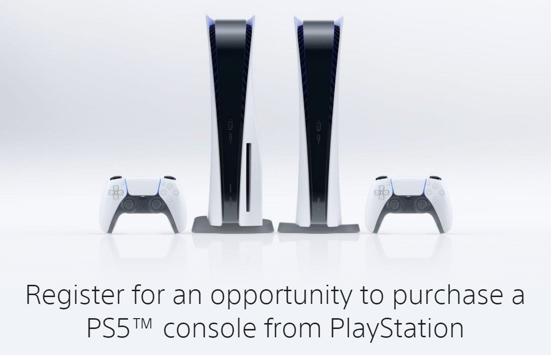 register for purchase ps5