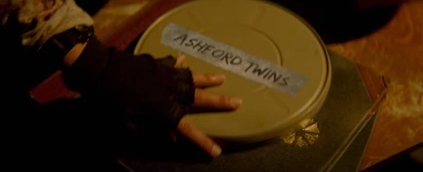 resident evil movie ashford twins film reel