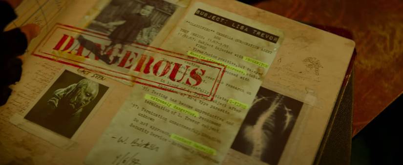 resident evil movie lisa trevor file