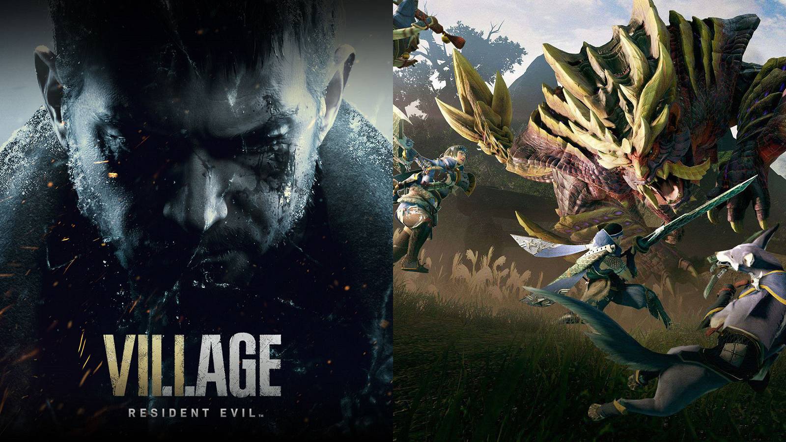 DLC for Monster Hunter Rise and Resident Evil 8