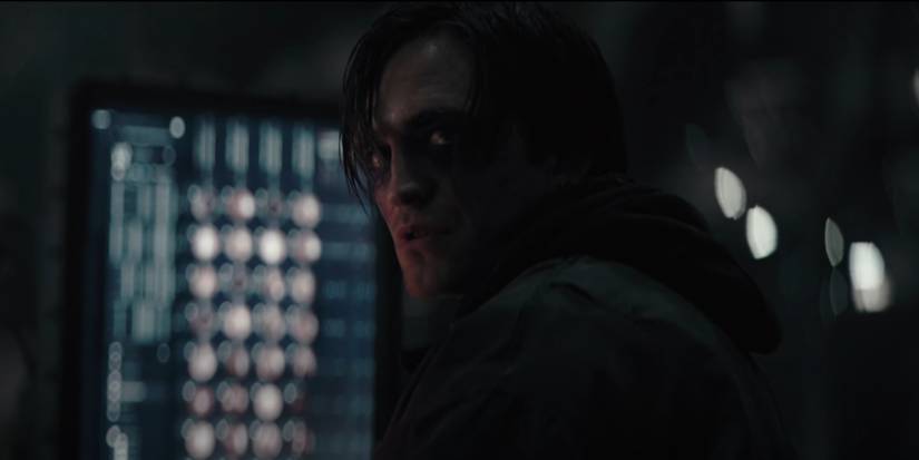 robert pattinson without cowl