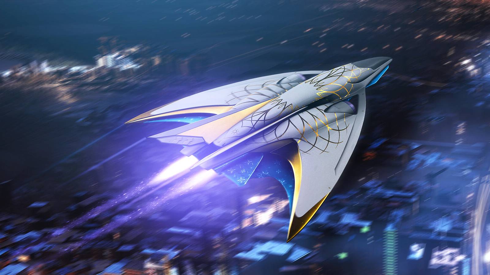 Destiny 2 ship from The Dawning