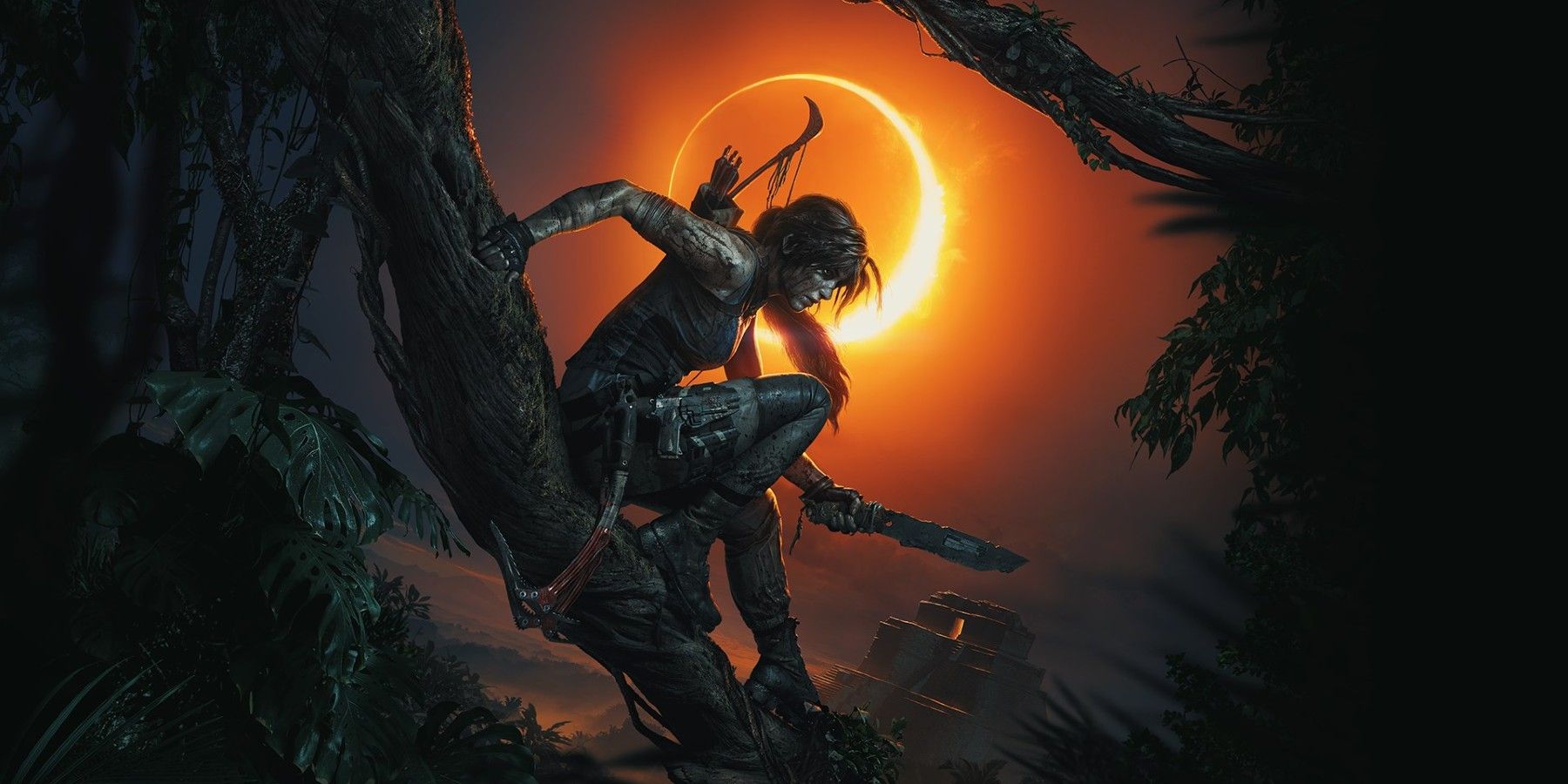 shadow of the tomb raider cover art logoless