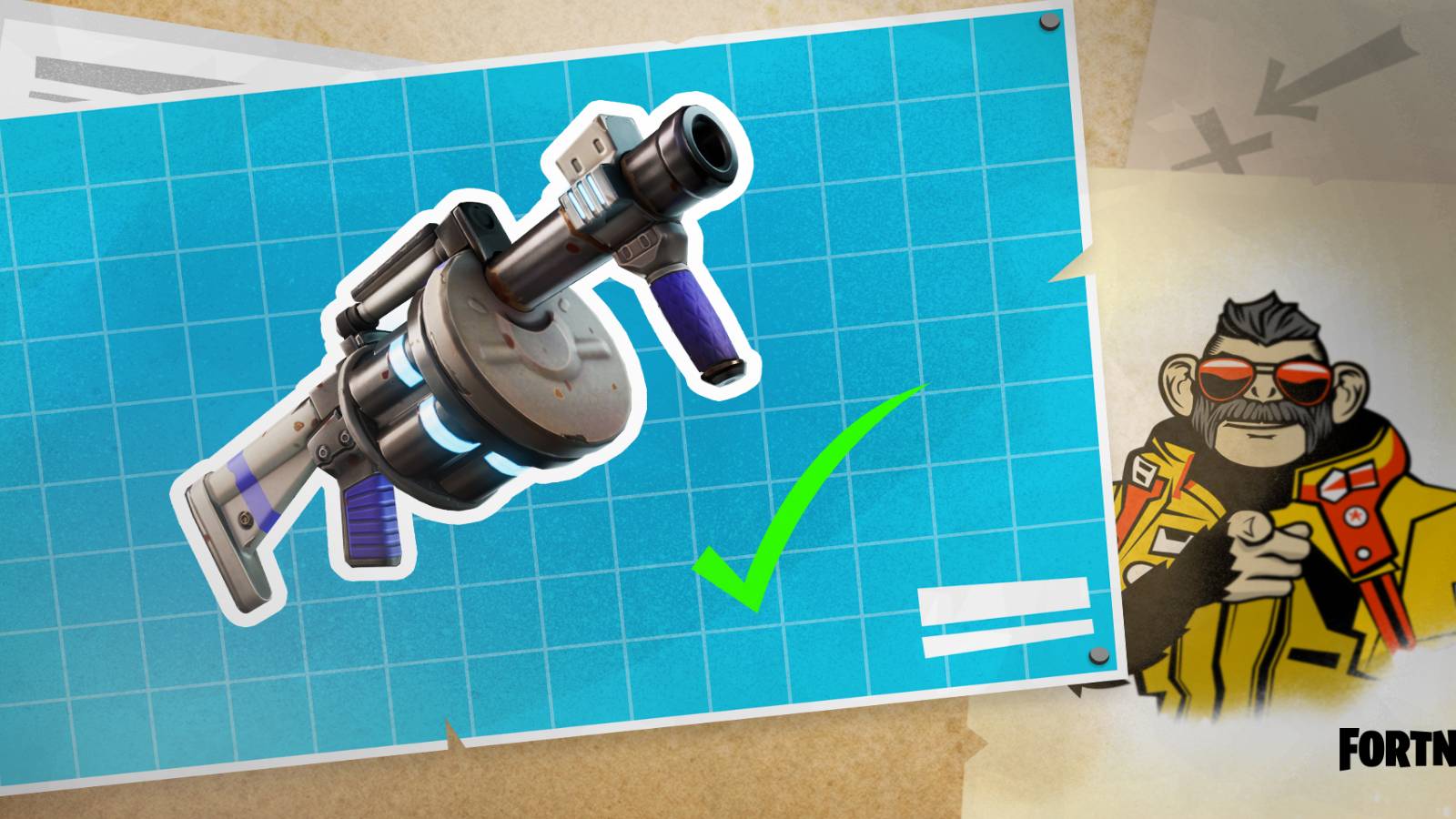 shockwave launcher fortnite season 8