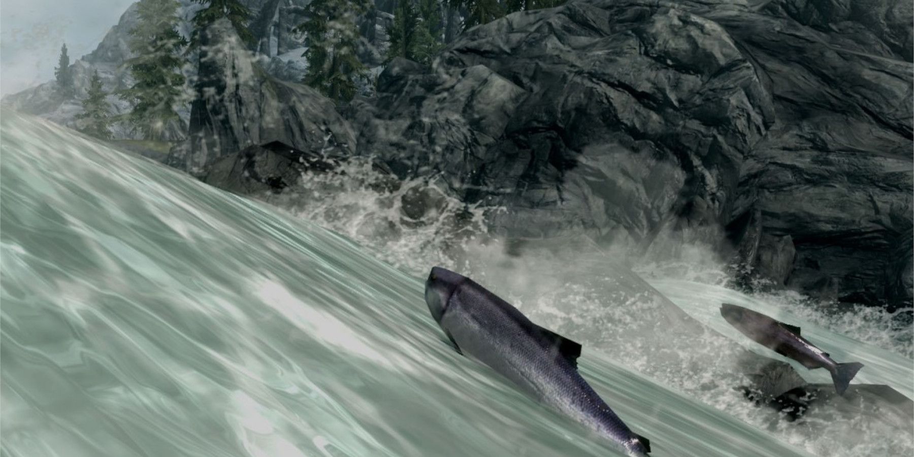 skyrim-salmon-jumping-up-waterfall