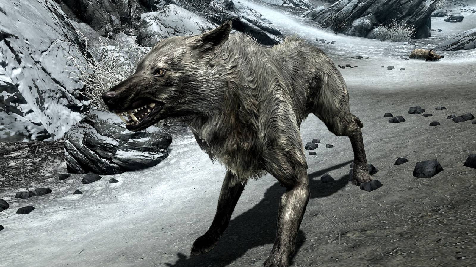 skyrim wolf feature