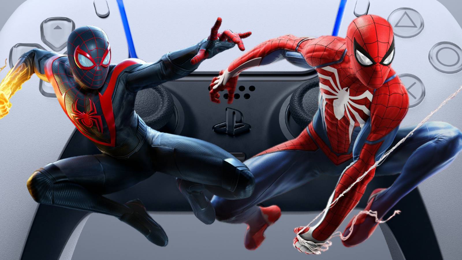 marvel's spider-man 2 venom custom fan controller ps5 dualsense