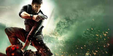 Sam Fisher taking down an agent in Splinter Cell Conviction