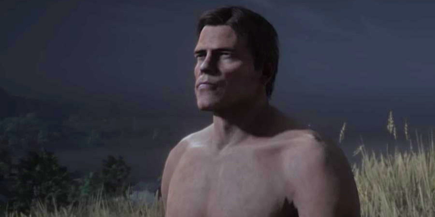A recreation of The Terminator in Red Dead Online