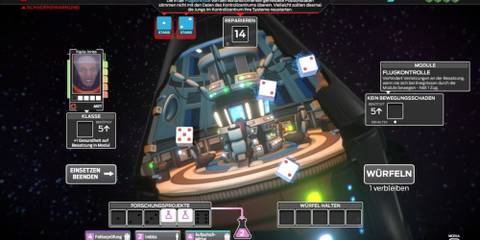 Screenshot of repairs in the strategy game Tharsis.