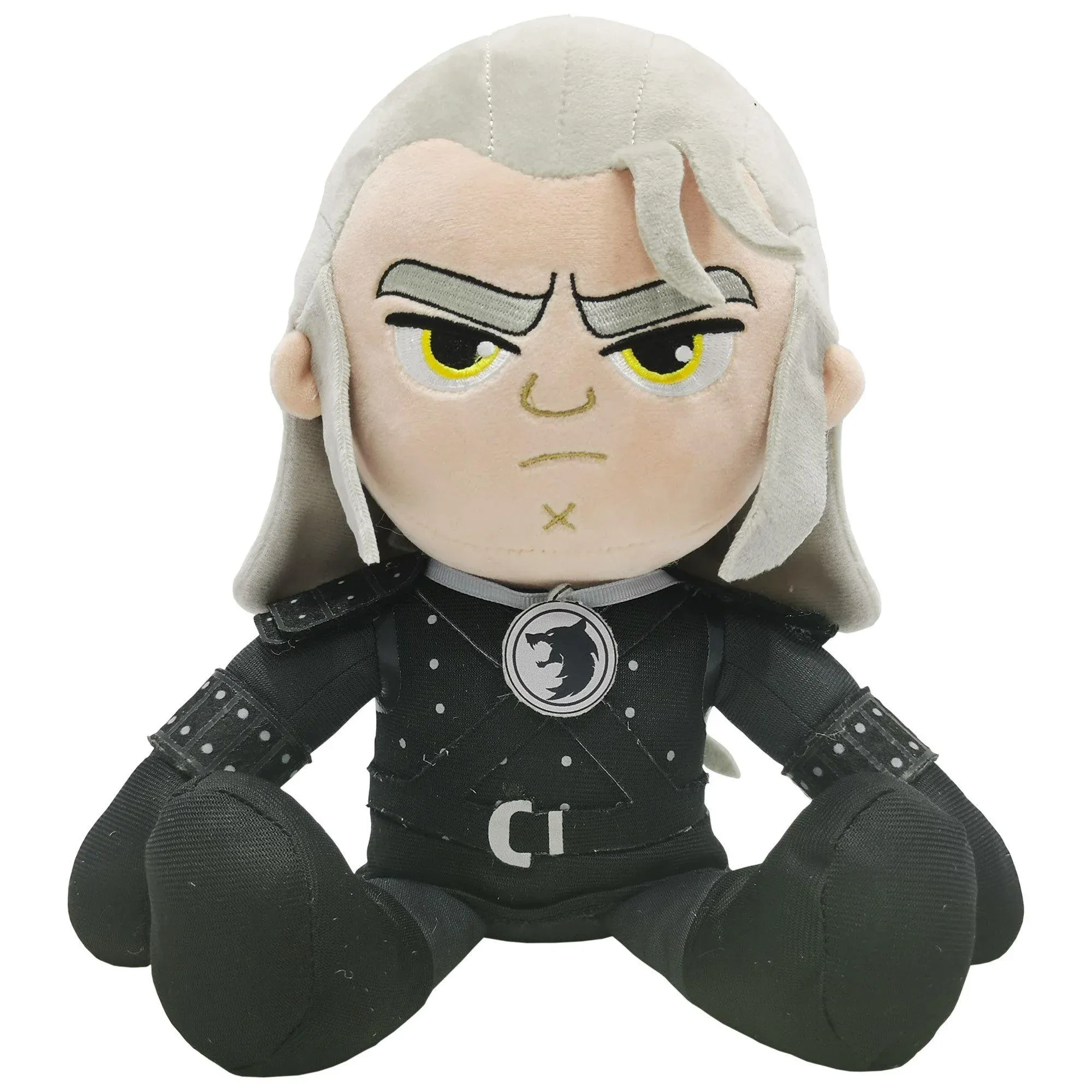 The Witcher Geralt of Rivia tlaking Cavill plushie