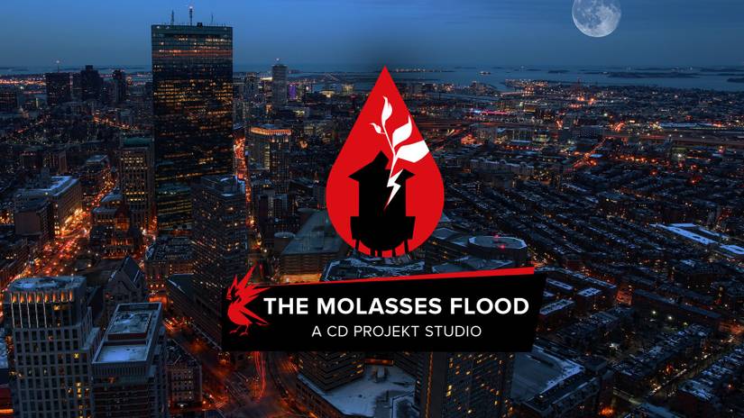 new logo for The Molasses Flood